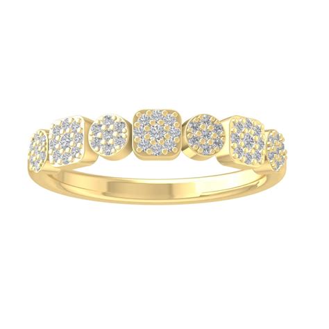 Araiya Fine Jewelry K Yellow Gold Round Lab Grown Diamond Engagement