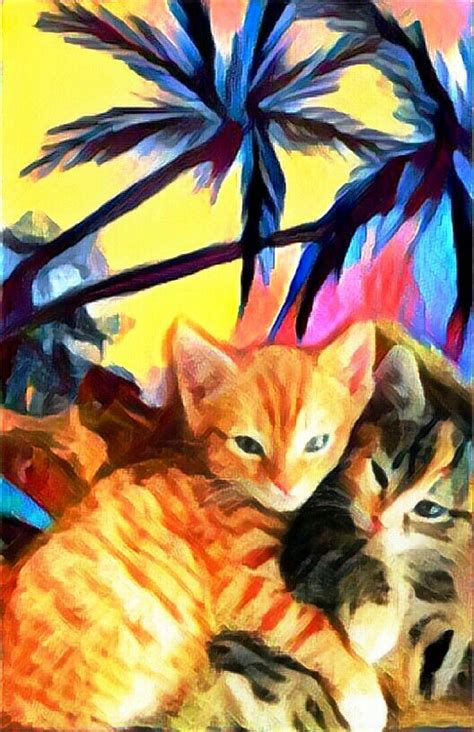 Cat Art Print 8 X10 Inch 10 Free Shipping In The Usa Order