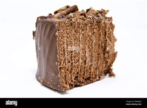 Slice of Cadbury Flake Celebration Cake Stock Photo - Alamy