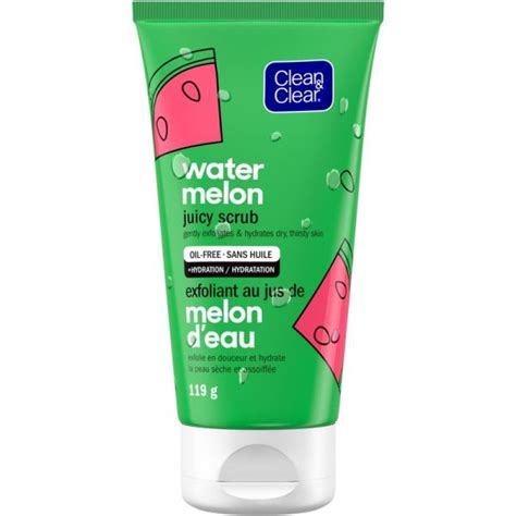 Clean And Clear Watermelon Scrub And Facial Cleanser Ctc Health