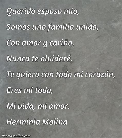 5 Mejores Poemas Para Marido Amado Poemas Online