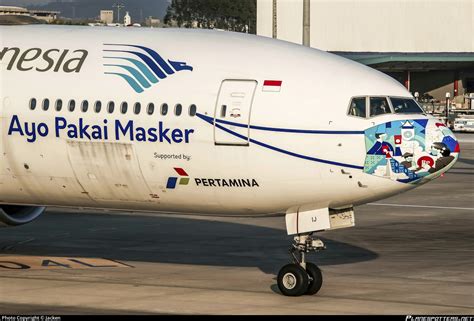 Pk Gij Garuda Indonesia Boeing U Er Photo By Jacken Id