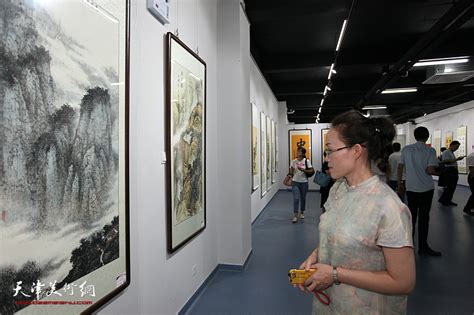 西青区“庆祝新中国成立70周年、人民政协成立70周年书画作品展”开幕 书画高清 天津美术网 天津美术界门户网站