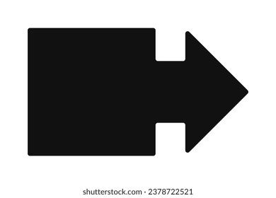 Rounded Bullet Point Square Arrow Icon Stock Vector (Royalty Free) 2378722521 | Shutterstock