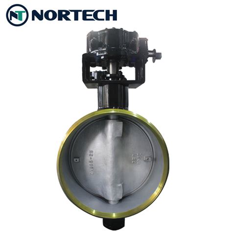 China High Quality Three Eccentric Metal Seals Triple Offset Butterfly Valve Wafer En Pn16 25 40