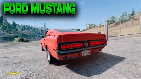 Ford Mustang Beamng Drive Youtube