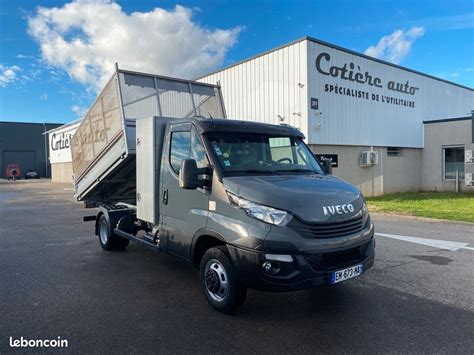 Iveco Daily 35c15 Benne Coffre Rehausses Paysagiste Occasion LA BOISSE