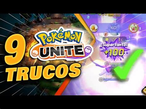 9 MEJORES TRUCOS De POKEMON UNITE Para MEJORAR GANAR En POKEMON UNITE