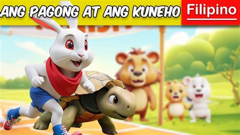 ANG PAGONG AT ANG KUNEHO Mga Kwentong Pambata In Filipino QDadPinoy