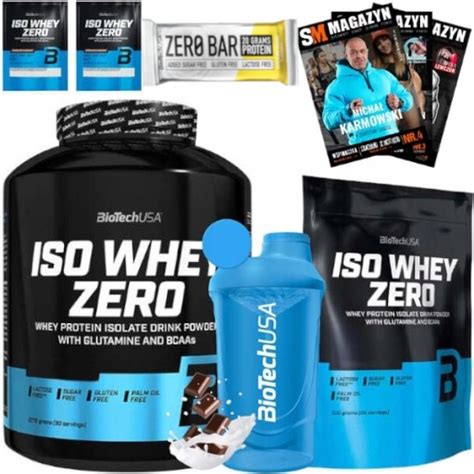 BIOTECH ISO WHEY ZERO 2270 g BIAŁKO IZOLAT WPC WPI Odżywka białkowa