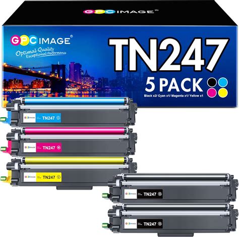 GPC Image Toner Cartridges Replacement For Brother TN247 TN243 TN 247