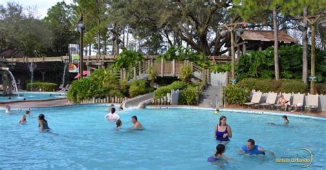 Disney's Port Orleans Riverside Resort - Water slide, Waterfalls