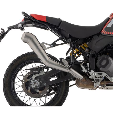 Arrow Dr Dakar Replica Racing Exhaust Nichrome For Ducati Desertx