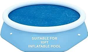 Denny Shop Solar Pool Cover For Ft Ft Ft Ft Inflatable Fast