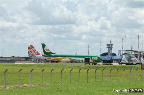 Aeroporto Internacional De Campo Grande Opera Normalmente Neste Domingo