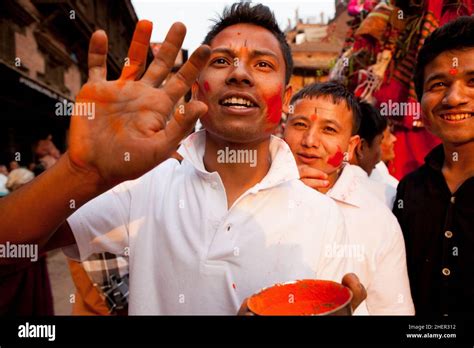 Vermillion Tilaka Hi Res Stock Photography And Images Alamy