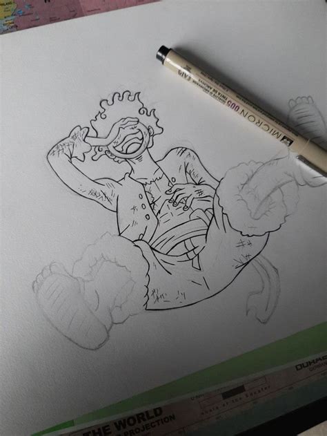 Desenho Do Luffy Gear Em Como Desenhar Anime Luffy Desenho