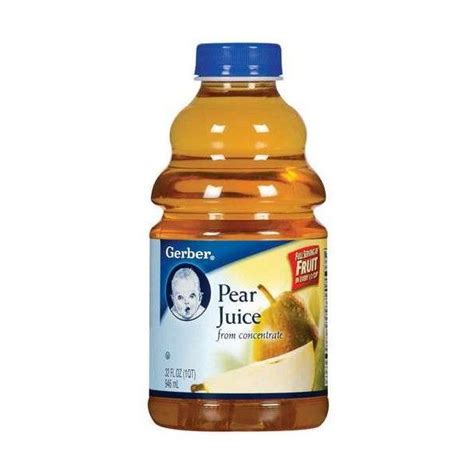 Gerber Pear Juice 32 Fl Oz