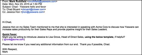 How To Write An Intro Email That Wins You An In Free Templates