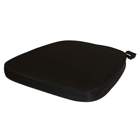 Chair Accessory Seat Cushion For Chiavari With Velcro Straps Black