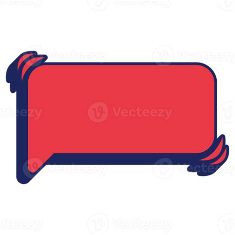 Chat Bubble Pastel Color Speech Bubble Flat Style Illustration