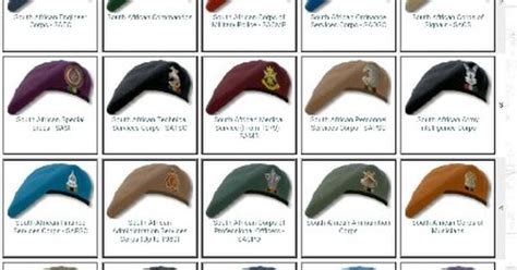 Berets and badges | SADF | Pinterest | Berets, Badges and Military