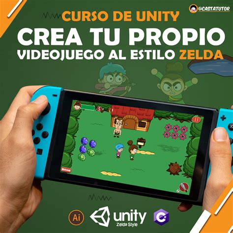 Curso De Unity Crea Tu Propio Videojuego Top Down Rpg D Al Estilo