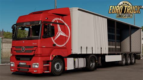 ETS2 Mercedes Benz Axor Mod Euro Truck Simulator 2 YouTube