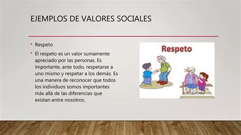 Valores Sociales Ppt