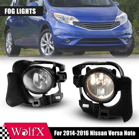 For 2014 2016 Nissan Versa Note Fog Light Bumper Wiring Switch Kits