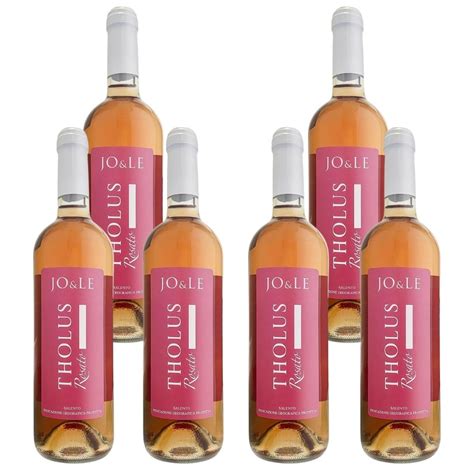 Joele Vino Tholus Salento Rosato Igp Litri Confezione Bottiglie