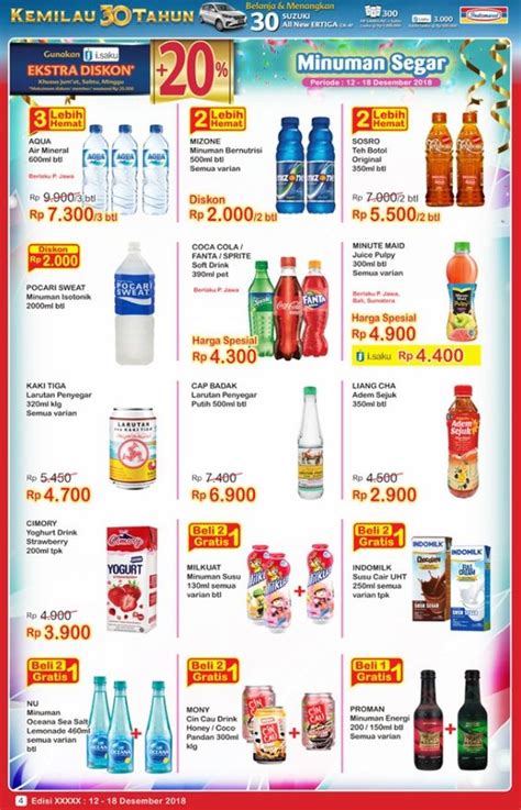 Yuk Simak 13 Contoh Ide Katalog Indomaret 7 April 2020 Koleksi