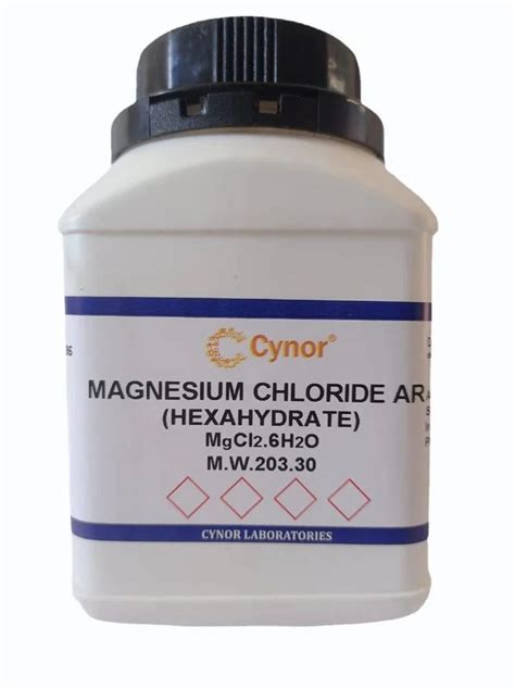 MAGNESIUM CHLORIDE Hexahydrate AR 500 GM For Lab Purity 98 At Rs