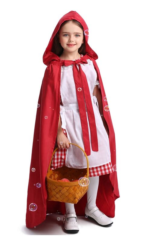 Girls Deluxe Little Red Riding Hood Costume Disney Theme