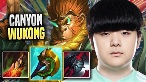 Canyon Is Ready To Play Wukong With New Buffs Dk Canyon Plays Wukong