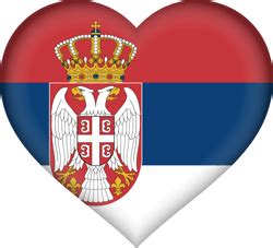 Serbia flag emoji - Country flags