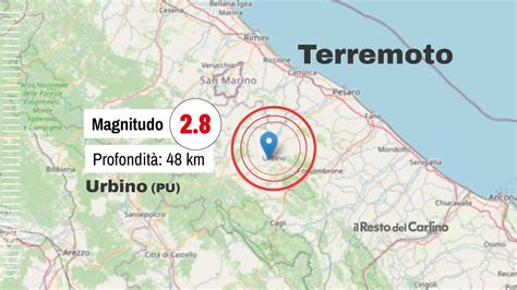 Terremoto Oggi Nelle Marche Scossa Nella Notte Ad Urbino