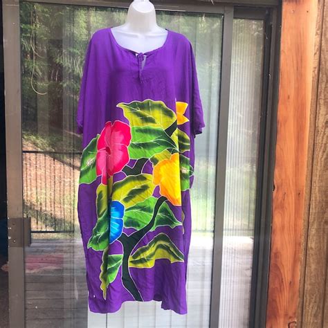 Hawaiian Dress Fits All Etsy