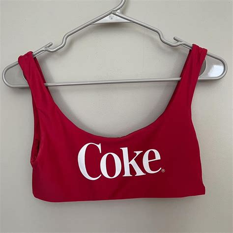 Kith X Coca Cola Bikini Top Top Only From Depop