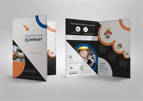 Single Fold Brochure Template Collection