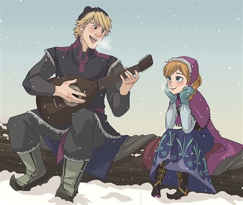 Frozen Kristoff And Anna Fan Art