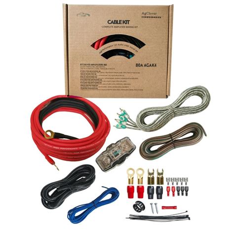 Amazon Agclover Gauge Cca Amplifier Installation Wiring Kit