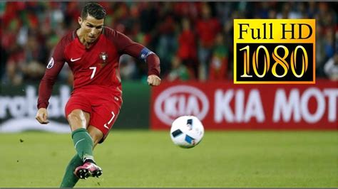 Cristiano Ronaldo Amazing Free Kick Vs Spain Portugal 3 3 Spain