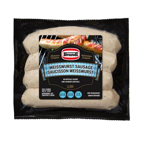 Sausage Weisswurst Brandt Angelos Italian Bakery And Market