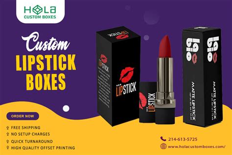 Make Your Lipstick Stand Out With Custom Kraft Lipstick Boxes