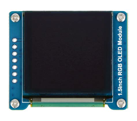 OLED Display 1 5 128x128px SPI 65K RGB Waveshare 14747 Botland