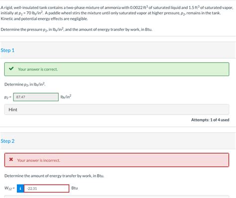 Solved A Rigid Well Insulated Tank Contains A Two Phase Chegg