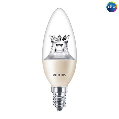 Димиращи Led крушки Philips Master Led Candle Dt 5 5 40w E14 B38 Cl