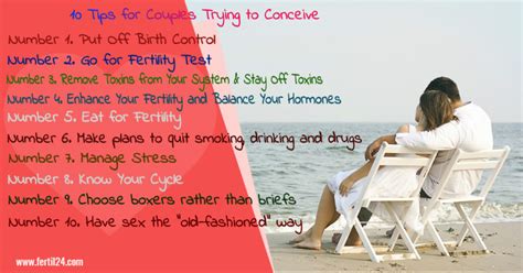 10 Tips For Couples Trying To Conceive Fertil 24 Herbals