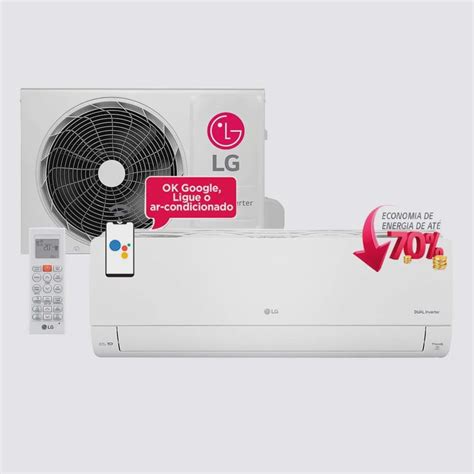 Ar Condicionado Split Lg Dual Inverter Voice Btus Frio V S